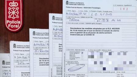 Denunciado por echar 8 y 4€ de gasolina en el intervalo de dos horas en Baztan