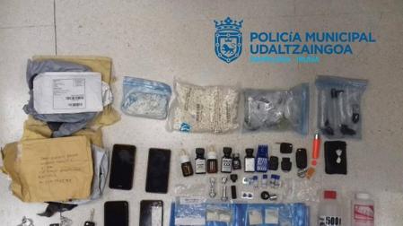 Detenido en Pamplona transportando droga oculta en su cuerpo y en el coche