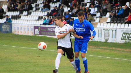 Partido de Copa del Rey entre Tudelano y Fuenlabrada.