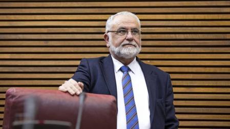 Foto de archivo de 2014 del entonces presidente de Les Corts Valencianes, Juan Cotino.