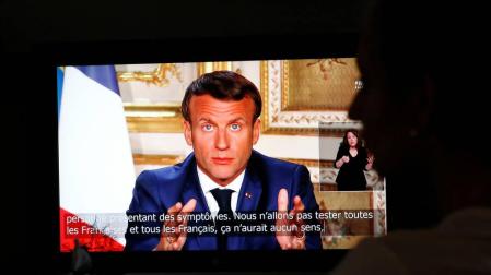 Macron prolonga el "confinamiento estricto" en Francia hasta el 11 de mayo