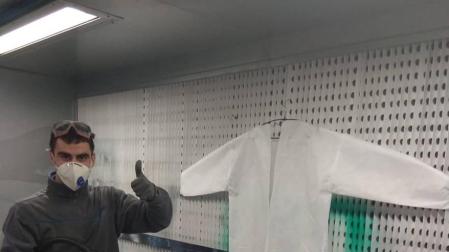 L'Urederra y Tecnan trabajan en un repelente para la ropa sanitaria