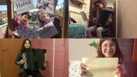 'Tras el cristal', vídeo de la Escuela de Música y Conservatorio Fernando Remacha de Tudela