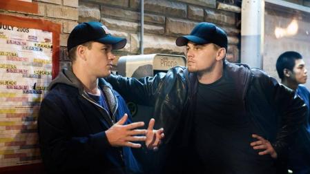 Matt Damon y Leonardo DiCaprio, en una escena de la película.