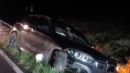 Imputado un conductor por dar positivo en alcohol tras sufrir una salida de vía en Lizarraga