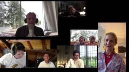 Vídeo: La infanta Elena también entona el 'Resistiré'