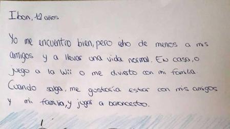 Llevan más de un mes sin salir a la calle, sin relacionarse con sus otros, ¿qué sienten?