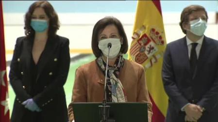 Vídeo: Margarita Robles emociona con sus palabras durante la clausura del Palacio de Hielo