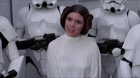 Carrie Fisher promete la mejor Princesa Leia de 'Star Wars'
