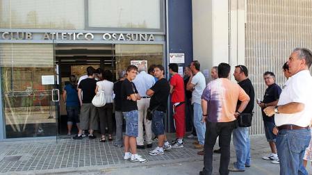 El lunes comienza la renovación de abonos de Osasuna