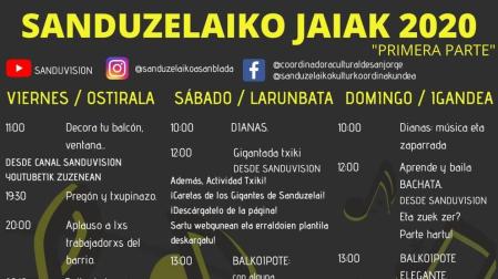 El barrio de San Jorge inicia mañana sus fiestas con un chupinazo televisado