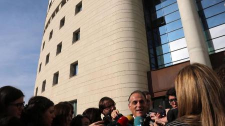 La LFP presentó ayer su recurso para que Osasuna sea imputado.