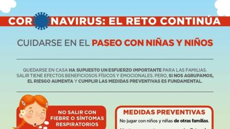 Más de 100.000 menores podrán salir a la calle en Navarra a partir de este domingo