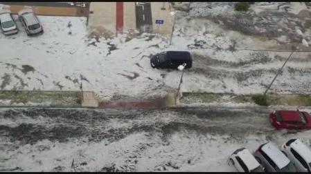 Vídeo | Tormenta en Barañáin