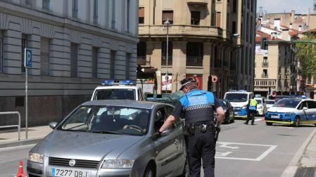 34 propuestas de sanción en las últimas 24 horas en Pamplona