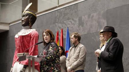 Acto por el Día de la Comunidad Gitana en Navarra en el Parlamento foral