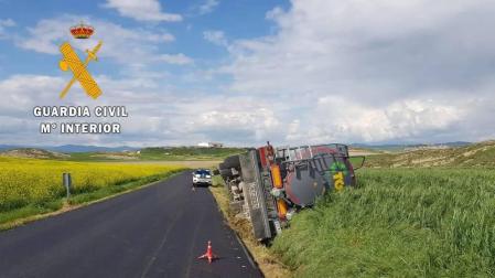 Imagen del accidente.