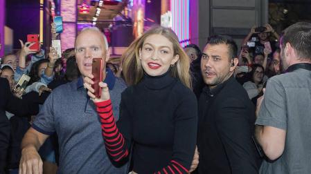 La 'top model' Gigi Hadid revoluciona Barcelona
