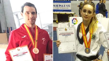 Participación navarra en un campeonato online de taekwondo