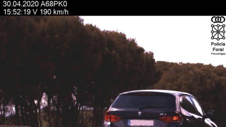 La Policía Foral denuncia por exceso de velocidad a 49 conductore