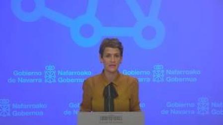 Vídeo: Chivite pide a Sánchez aclarar en la Comisión del Convenio las ayudas a Navarra