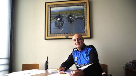 Alfredo Ondarra Ramos es jefe de Policía Municipal de Tafalla desde el pasado 1 de octubre.