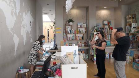 Librerías navarras atendieron en tienda sobre todo pedidos anteriores
