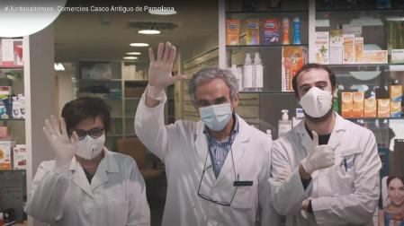 La Asociación Casco Antiguo de Pamplona ultima la reapertura de sus comercios el lunes