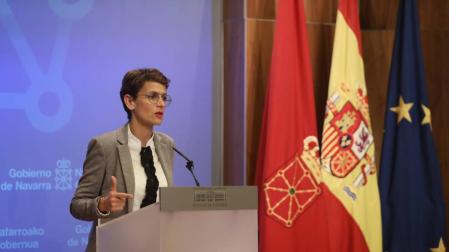 Chivite: "Navarra gestionará la desescalada en el marco definido por Sanidad"