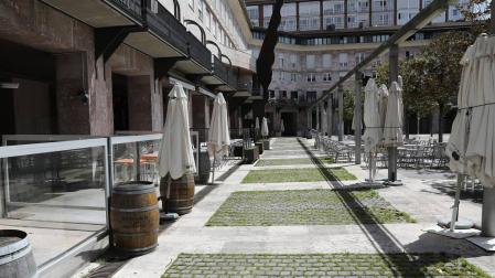 Pamplona adaptará las terrazas para que se asegure el tránsito peatonal