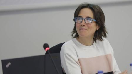 Iosune Murillo, única entrenadora profesional del UCI Pro Tour.