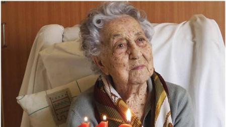 La anciana más longeva de España, hija de un navarro, supera el coronavirus