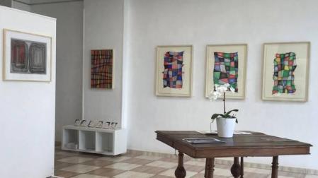 Exposición de Iñigo Machain en la galería Artea2, una muestra que se inauguró el 13 de marzo, se cerró al día siguiente por el estado de alarma y que ahora se muesrtra al público.