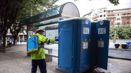 El mantenimiento de calles y espacios públicos costará 4,8 millones en Pamplona