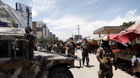 Ataque insurgente en un hospital en Kabul