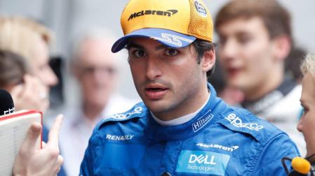 Carlos Sainz consigue su primer podio en la Fórmula 1