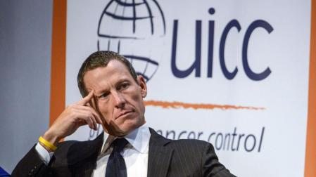El exciclista Lance Armstrong
