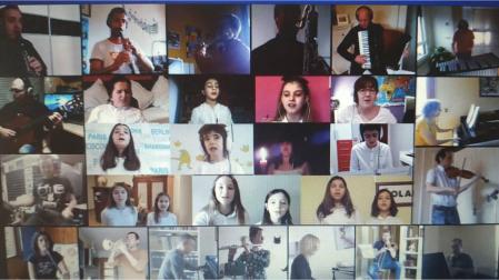 Homenaje musical desde la escuela de música de Tafalla