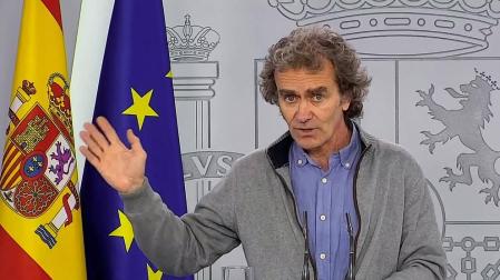 El director del Centro de Coordinación de Alertas y Emergencias Sanitarias (CCAES), Fernando Simón.