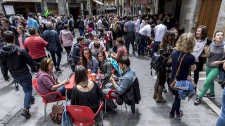 Como cada último fin de semana de mayo, se celebran distintas actividades. Este año, a consecuencia de la tormenta, los planes tuvieron que modificarse.