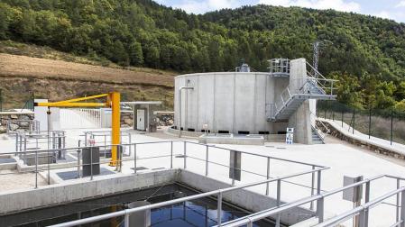 Inaugurada la nueva depuradora de Ezcároz