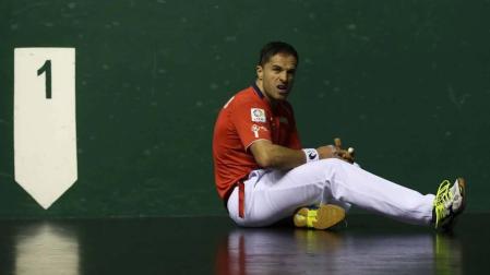 Aimar Olaizola: "Acabo el 31 de diciembre, pero con mi nivel de juego no pienso en dejarlo"