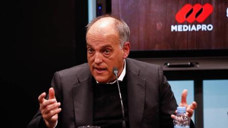 Javier Tebas:"Descarto el descenso de Osasuna, el club no está siendo investigado"