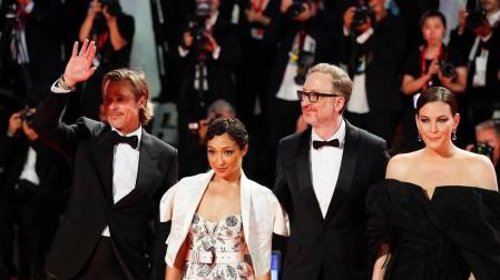 Fotos de Brad Pitt durante su estancia en Italia para acudir a la alfombra roja de la Mostra de Venecia