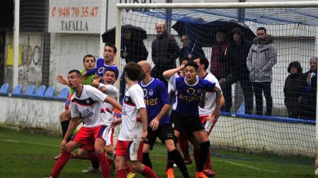 Imagen de un partido Peña Sport-Mutilvera.