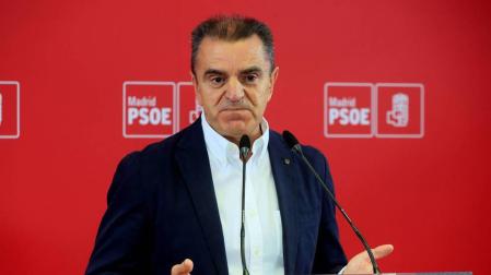 José Manuel Franco, cuando era secretario general del PSOE-M.