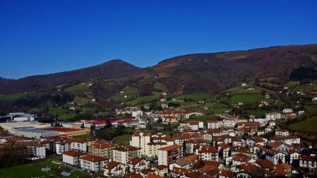 Vista panorámica de Leitza