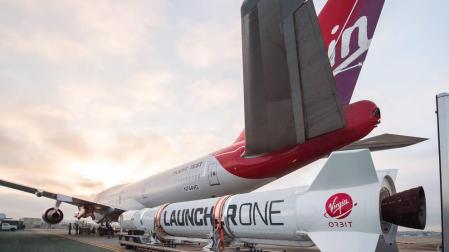 Virgin Orbit falla en el lanzamiento de un cohete en Estados Unidos