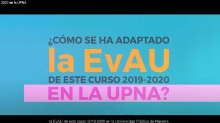 La UPNA realiza un vídeo explicativo de los cambios en la EvAU