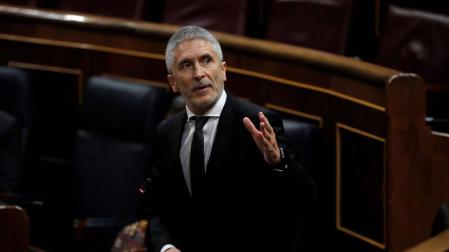 Marlaska elude contestar a la oposición si ordenó pedir información al coronel cesado